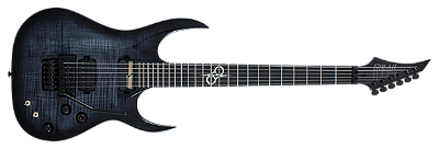 Guitarra elétrica 6 cordas Solar AC1.6FRFBB Sustainiac+ Flame Black Burst Gloss