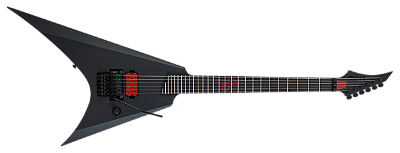 Guitarra elétrica 6 cordas Solar VAS1.61FR Assassin Carbon Black Matte