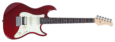 Guitarra elétrica 6c Sire Larry Carlton S1 Candy Apple Red