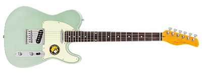 Guitarra elétrica 6c Sire Larry Carlton T3 New Gen Surf Green Metallic