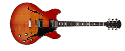 Guitarra elétrica 6c Sire Larry Carlton H7 Cherry Sunburst