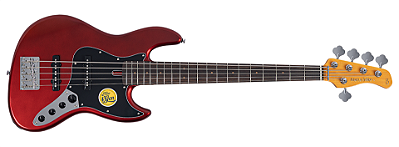 Contrabaixo 5c Sire Marcus Miller V3 New Gen Candy Apple Red