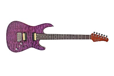 Guitarra 6 cordas Swing guitars Modern Player HH American Alder Purple Indonésia
