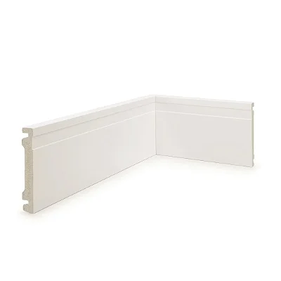 ALIZAR POLIESTIRENO RUFFINO BRANCO 10CM FRISADO 15MM - 2,40M