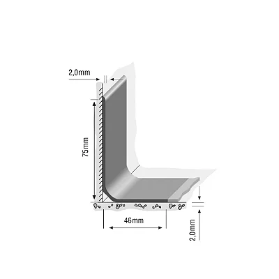 RODAPE HOSPITALAR TARKETT DE SOBREPOR 7,5CM - 50M