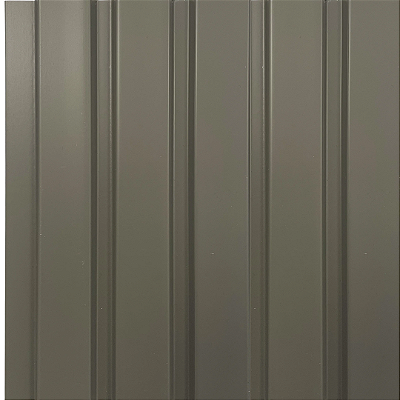 PAINEL RIPADO FINOTTATO 25MM CINZA 12,2CM - 2,85M