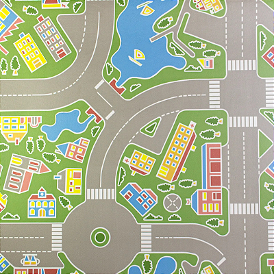 PISO VINILICO EM MANTA TARKETT IMAGINE MACADAM GREEN 3MM  - 50M2