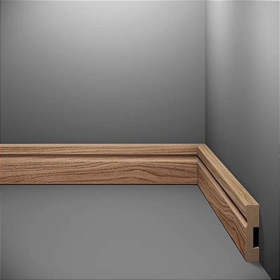 RODAPÉ EUCAFLOOR MDF 5CM ESTILO 10 - 2,40M