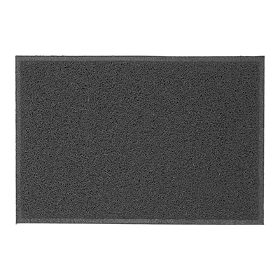 CAPACHO VINIL BR LIGHT KAPAZI 40CM X 60CM CINZA