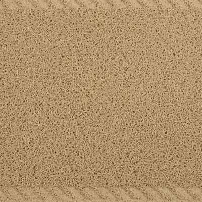 CAPACHO VINIL LIGHT REBAIXO ELITE BEGE KAPAZI 40CM X 60CM