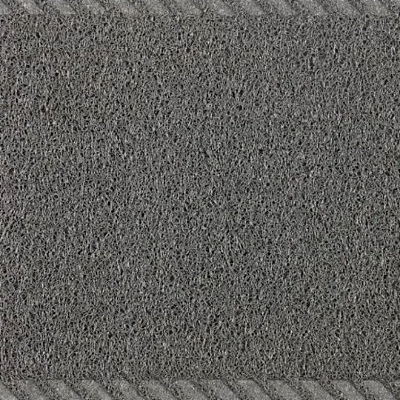 CAPACHO VINIL LIGHT REBAIXO ELITE CINZA KAPAZI 40CM X 60CM