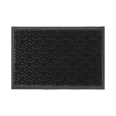 TAPETE WATERKAP COMERCIAL KAPAZI 90CM X 1,50M PRETO - 1PÇ