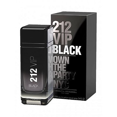212 Vip Black Carolina Herrera EDP Masculino