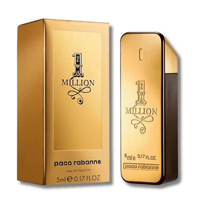 Miniatura One Million Paco rabanne EDT Masculino 5ml