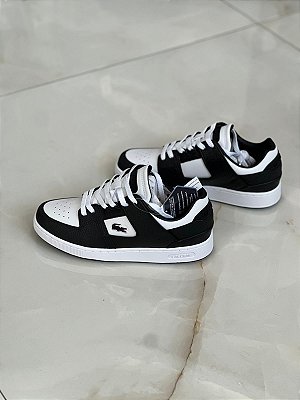 TENIS LACOSTE COURT CAGE PRETO