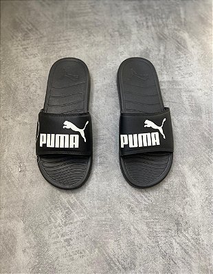 CHINELO PUMA PRETO