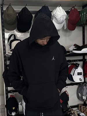 MOLETOM JORDAN PRETO