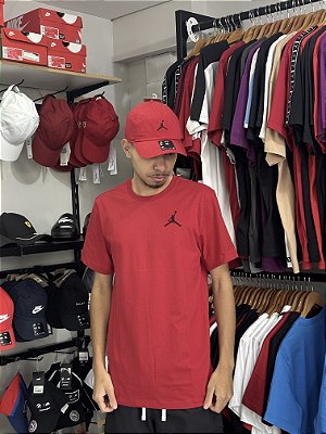 CAMISETA JORDAN VERMELHO