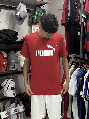 CAMISETA PUMA VERMELHA