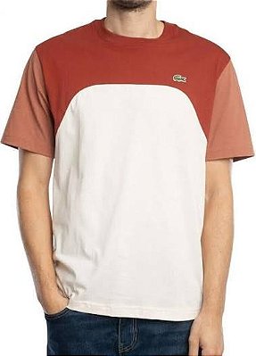 CAMISETA LACOSTE  COLOR BLOCK