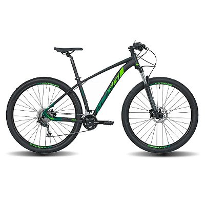 Bicicleta Mtb Aro 29 Oggi Big Wheel 7.1 2022 - Preto e Verde