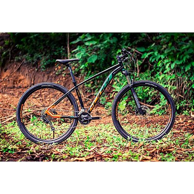 Bicicleta Mtb Aro 29 Oggi Big Wheel 7.1 2022 - Preto e Laranja