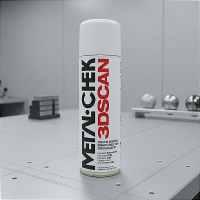 Spray para Contraste - Scanner 3D - Metal-Chek 3DSCAN