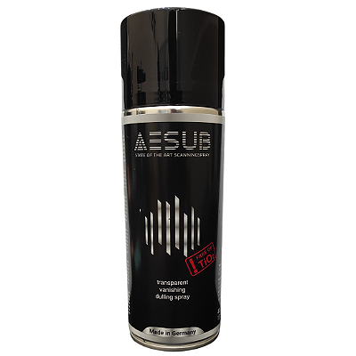 AESUB Transparente 400ml - SPRAY PARA SCANNER 3D e FOTOGRAMETRIA