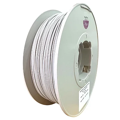 Filamento PLA High Speed Cinza Claro 1,75mm 1kg Polyflow