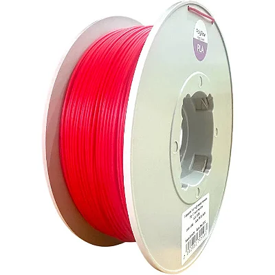 Filamento PLA High Speed Vermelho 1,75mm 1kg Polyflow
