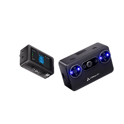 (Pré Venda) Scanner 3D Creality Pika — Scanner Portátil com IA, Laser Azul e Luz Estruturada NIR