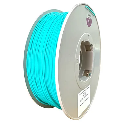 Filamento PLA Sólido Azul Tiffany 1,75mm 1kg Polyflow