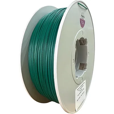 Filamento PLA Sólido Verde Escuro 1,75mm 1kg Polyflow