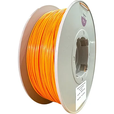 Filamento PLA Sólido Laranja 1,75mm 1kg Polyflow