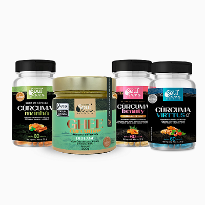 Kit Cúrcuma+ Beleza & Defesa