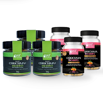 Kit Cúrcuma+ Mulher Radiante