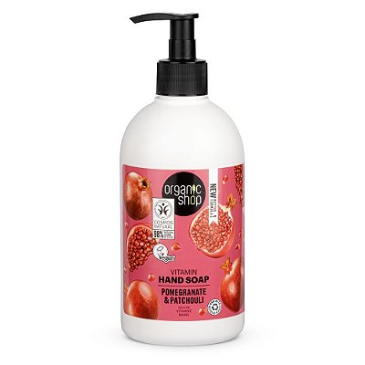 Sabonete Líquido para as Mãos - Patchouli e Romã Organic Shop (500 ml)