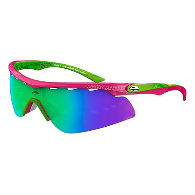 Óculos de Sol Mormaii Athlon 2 Rosa e Verde 0044028885