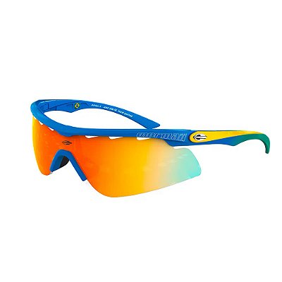 Óculos de Sol Mormaii Athlon 2 Azul e Verde 0044029191