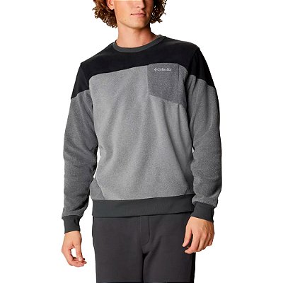 Moletom Columbia Lodge Relaxed Cinza Masculino