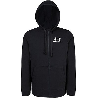 Jaqueta Under Armour SportStyle Terry Preta Masculina