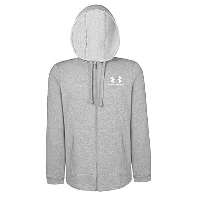 Jaqueta Under Armour SportStyle Terry Cinza Masculina