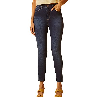 Calça Jeans Forum Sabrina Cropped Azul Feminino