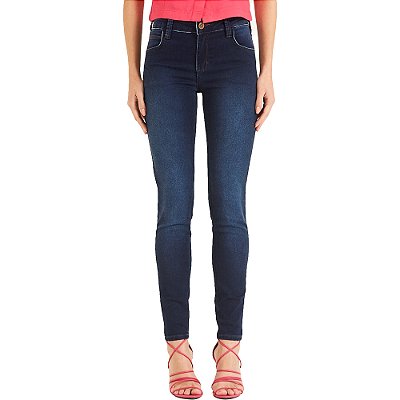 Calça Jeans Forum Verônica Cigarrete P23 Azul Feminino