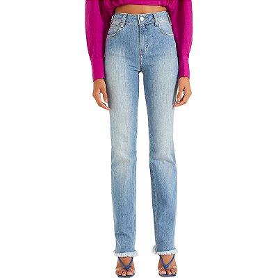 Calça Jeans Forum Marisa 2 Slim P23 Azul Feminino