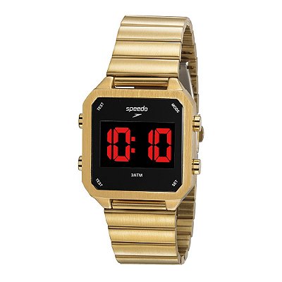 Relógio Speedo Feminino Digital Dourado 24874MPEVDE1