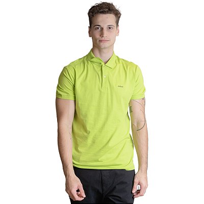 Camisa Polo Colcci Brasil Verde Masculino