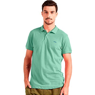 Camisa Polo Colcci Brasil V23 Verde Masculino