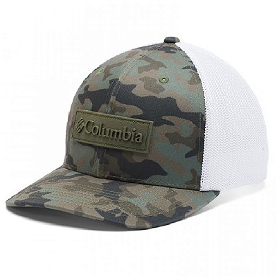Boné Columbia Aba Curva Mesh Flexfit Camo