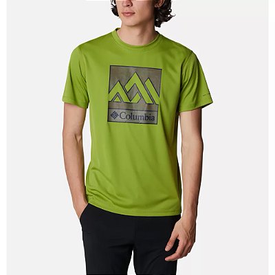 Camiseta Columbia MC Zero Rules Graphic Verde Masculino
